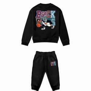 MC DRIBBLE SWEATSUIT | Zwart
