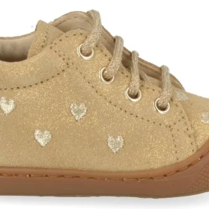 Naturino Babyschoen - Naturino Babyschoenen - Goud | Cocoo Embr. Hearts Platinum