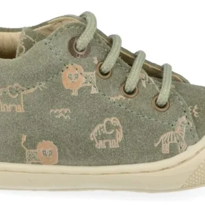 Naturino Babyschoen - Naturino Babyschoenen - Groen | Cocoon Olive Beige