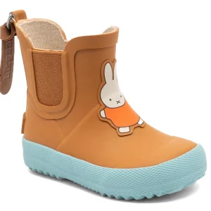 Nijntje X Bisgaard - Bisgaard Kinderschoenen - Cognac | Regenlaars Baby Rubber 94303