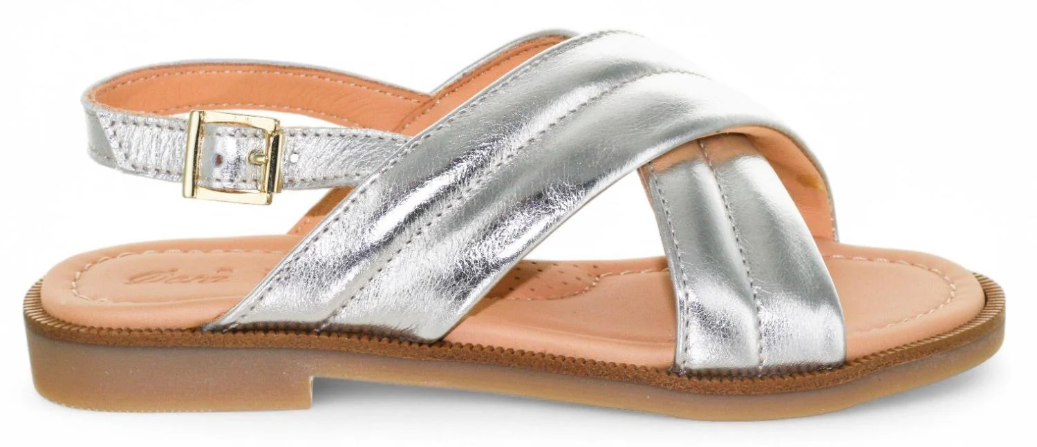 Ocra Sandaal - Ocra Kinderschoenen - Zilver | D441