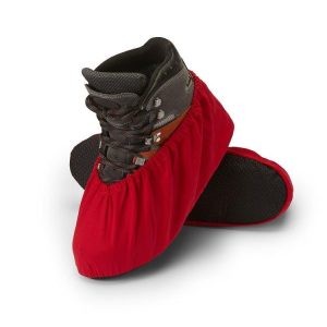 Scovvii Premium Overschoenen | Maat 37-42 | Rood | Sterk | Antislip | Wasbaar | Schoenhoesjes