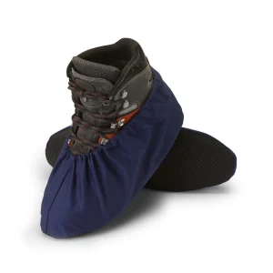 Scovvii Premium Overschoenen | Maat 42-47 | Marine Blauw | Antislip | Sterk | Herbruikbaar | Wasbaar