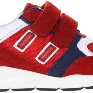 Pinocchio Klittenband Sneakers - Pinocchio By Hip Kinderschoenen - Rood | P1747 Jongens