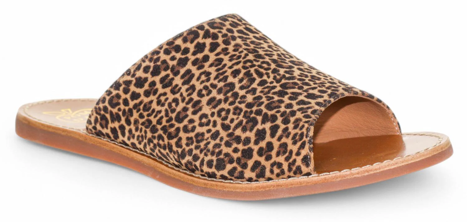 Pom D'Api Sandaal - Pom D'api Kinderschoenen - Luipaard | Plage Curv Mule - Afbeelding 3