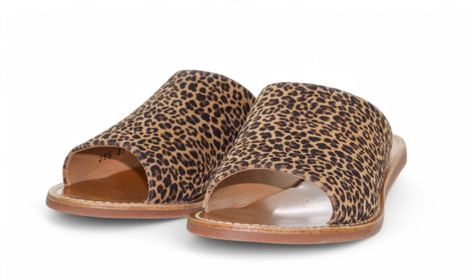 Pom D'Api Sandaal - Pom D'api Kinderschoenen - Luipaard | Plage Curv Mule - Afbeelding 4