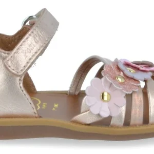 Pom D'Api Sandaal - Pom D'api Kinderschoenen - Roze | Poppy Multi Flo