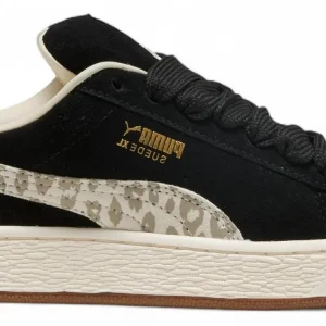 Puma Sneaker - Puma Kinderschoenen - Zwart | Suede XL Lepard Jr