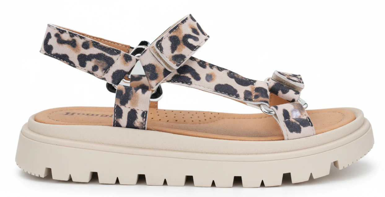 Romagnoli Sandaal - Romagnoli Kinderschoenen - Luipaard | 8950R016 - Afbeelding 2