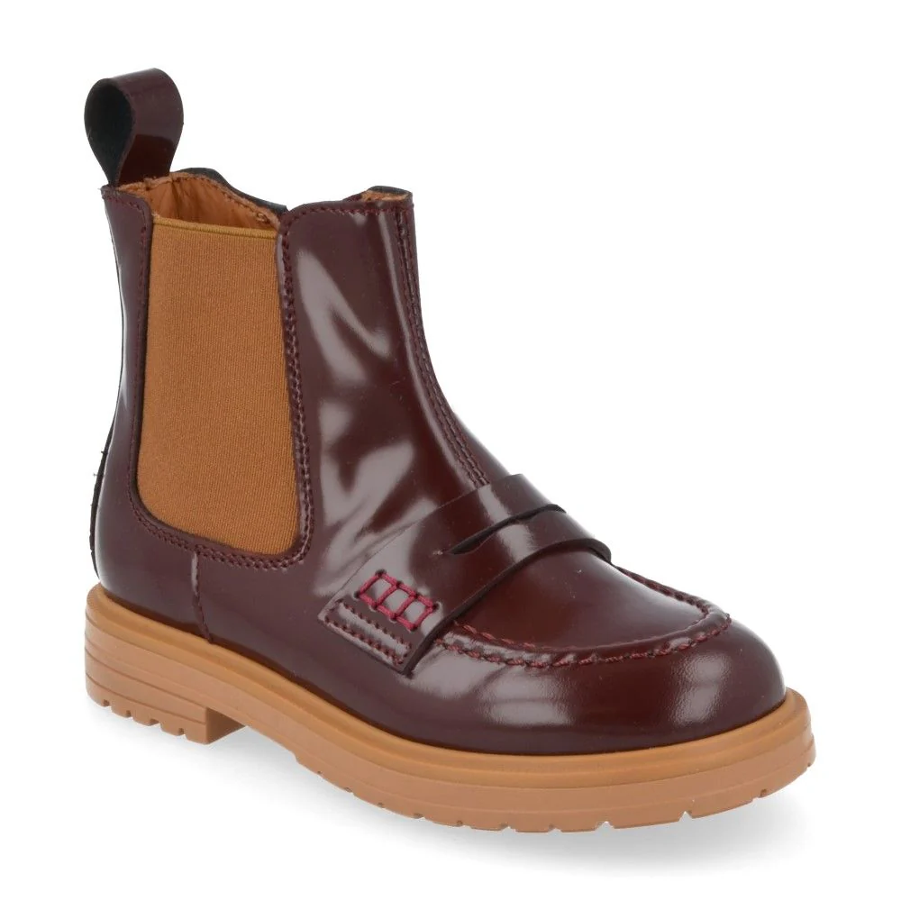 Rondinella Penny Loafer - Rondinella Kinderschoenen - Rood | Boot 12097 - Afbeelding 3