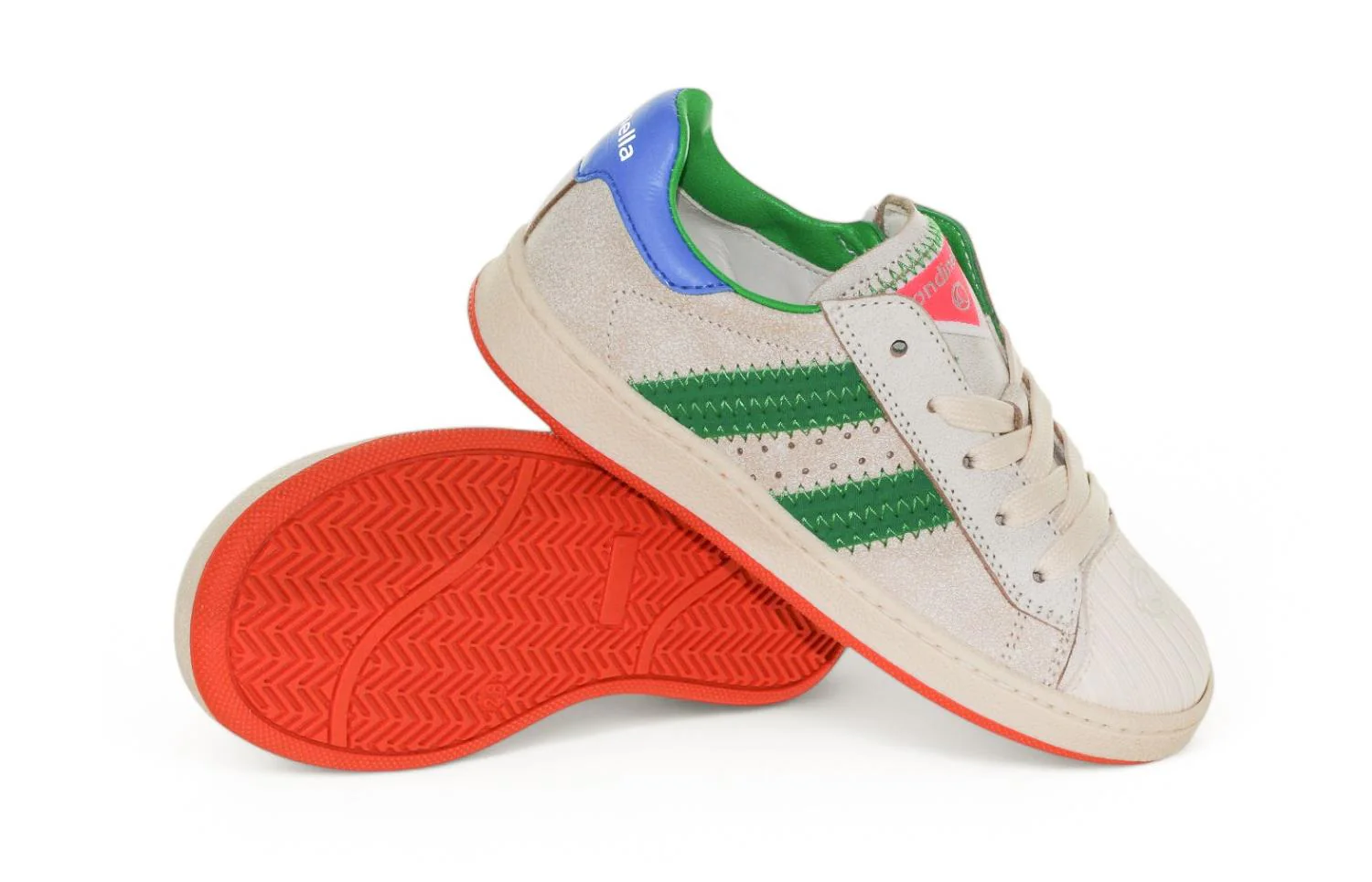 Rondinella Sneaker - Rondinella Kinderschoenen - Groen | 12279 - Afbeelding 5