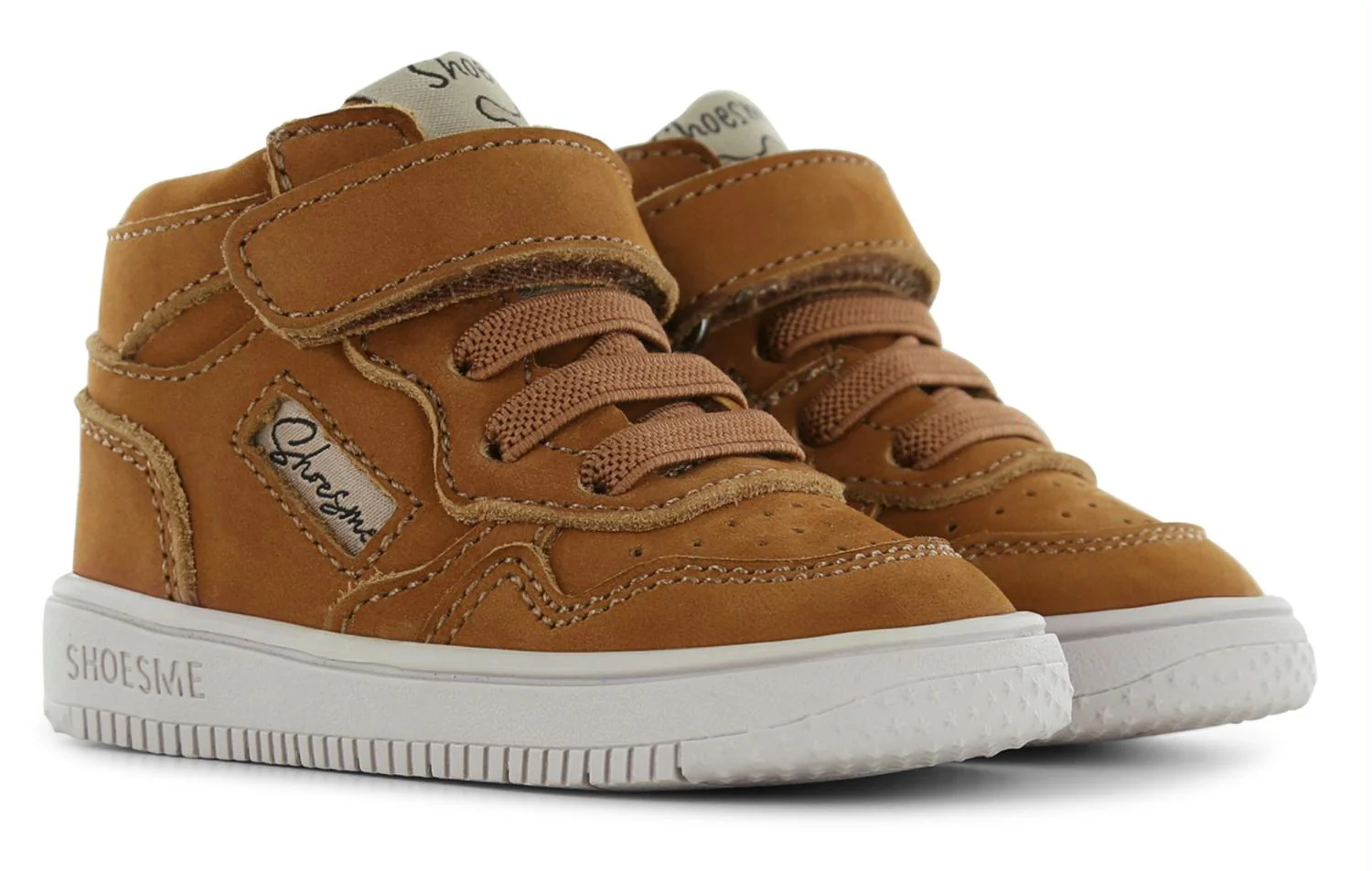 Shoesme Babysneaker - Shoesme Babyschoenen - Cognac | BN24W008 - Afbeelding 3