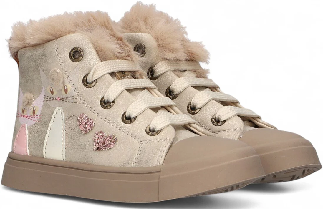 Shoesme Sneaker - Shoesme Kinderschoenen - Goud | SH24035-B - Afbeelding 3