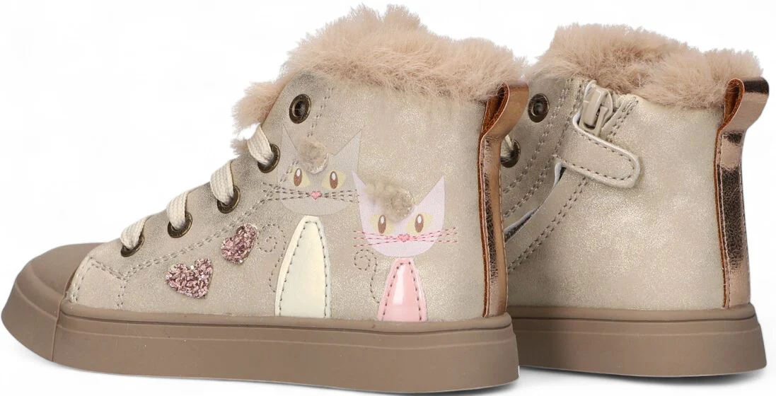 Shoesme Sneaker - Shoesme Kinderschoenen - Goud | SH24035-B - Afbeelding 4