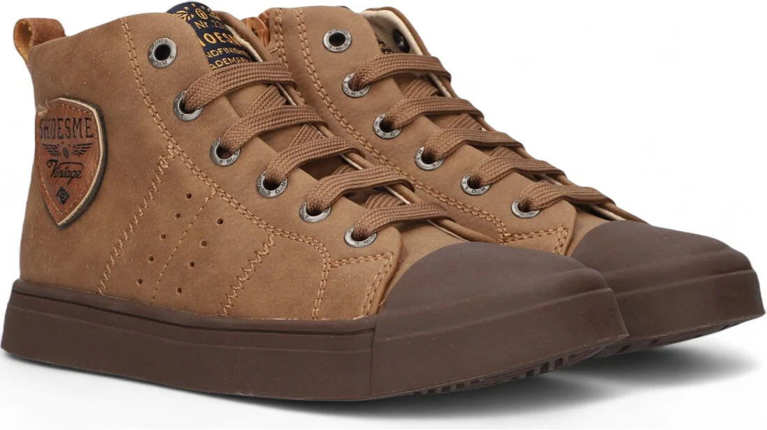Shoesme Veterboot - Shoesme Kinderschoenen - Bruin | SH23W036 - Afbeelding 3