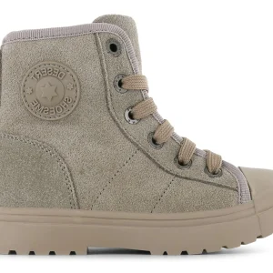 Shoesme Veterboot - Shoesme Kinderschoenen - Taupe | SW23W006