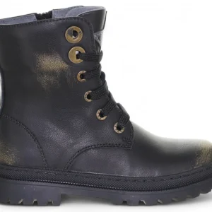 Shoesme Veterboot - Shoesme Kinderschoenen - Zwart | NT25W008