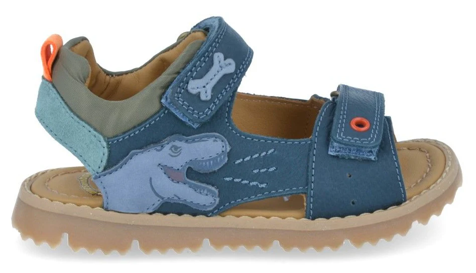 Stones & Bones Sandaal - Stones & Bones Kinderschoenen - Blauw | Lands - Afbeelding 2