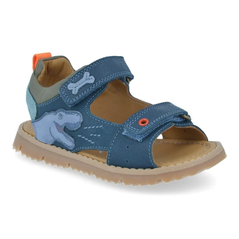 Stones & Bones Sandaal - Stones & Bones Kinderschoenen - Blauw | Lands - Afbeelding 3