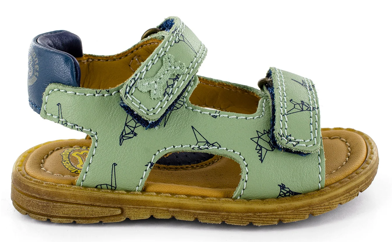 Stones & Bones Sandaal - Stones & Bones Kinderschoenen - Groen | Delo