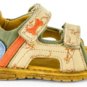 Stones & Bones Sandaal - Stones & Bones Kinderschoenen - Groen | Dito Sand Steelblue