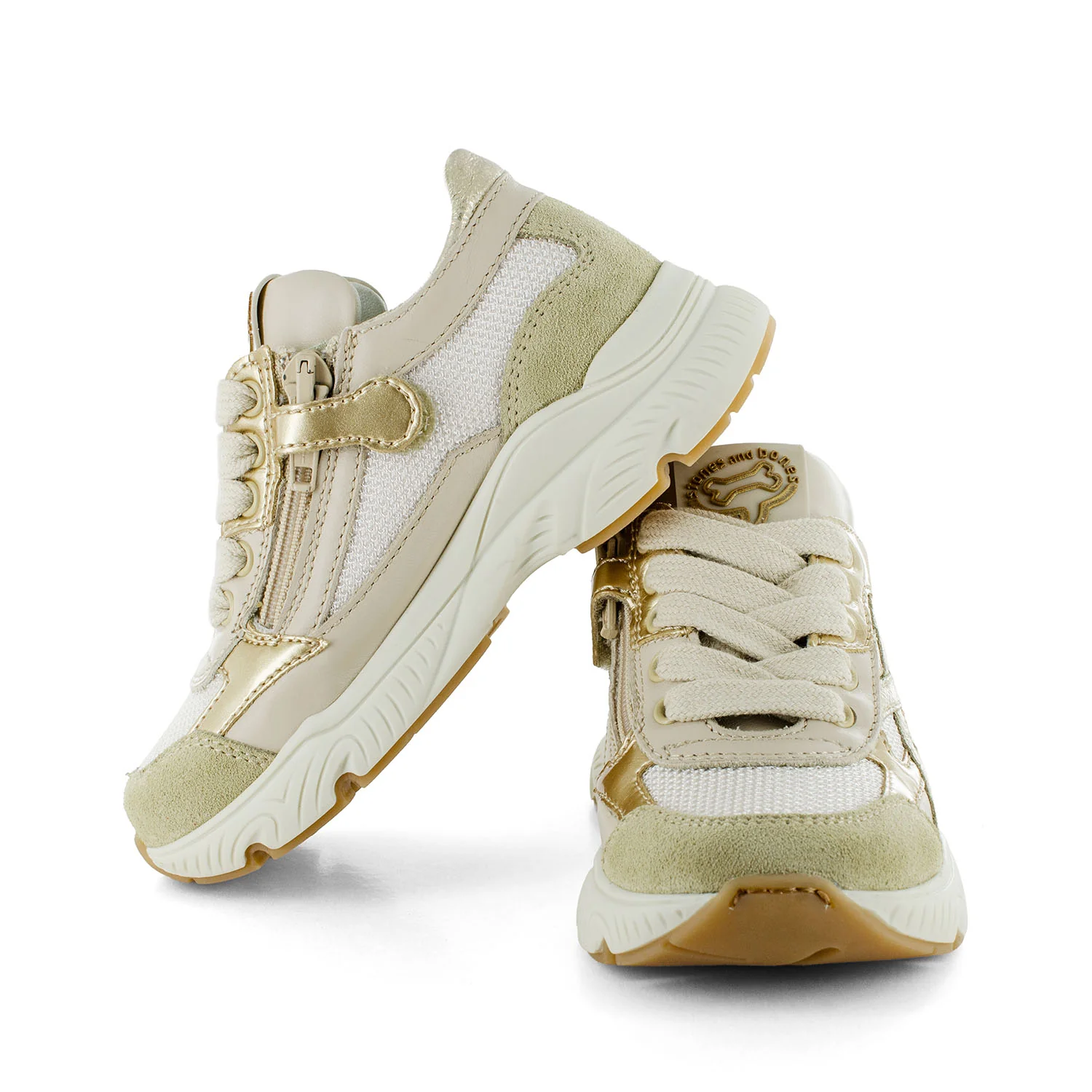Stones & Bones Sneaker - Stones & Bones Kinderschoenen - Goud | Pokes x Asics - Afbeelding 3