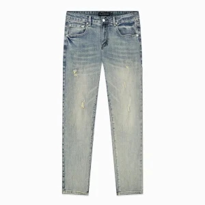 STRUCTURE SLIM DENIM | Blauw