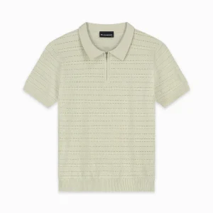 GELEID ZIP POLO | Grijs