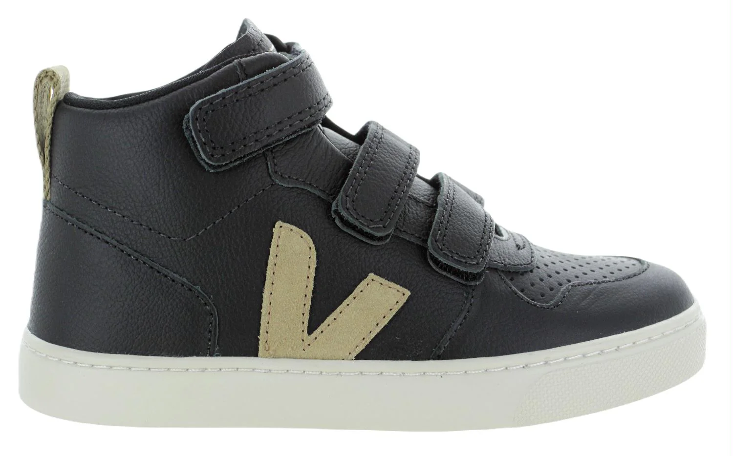 Veja Sneaker - Veja Kinderschoenen - Zwart | Small V10 Mid - Afbeelding 2