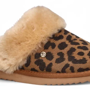 Warmbat Slide - Warmbat Damesschoenen - Cognac | Collie Panther