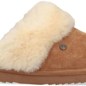 Warmbat Slide - Warmbat Damesschoenen - Cognac | Flurry
