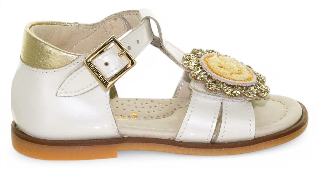 Zecchino D'Oro Sandaal - Zecchino D'oro Kinderschoenen - Ecru | N23-2377 - Afbeelding 2