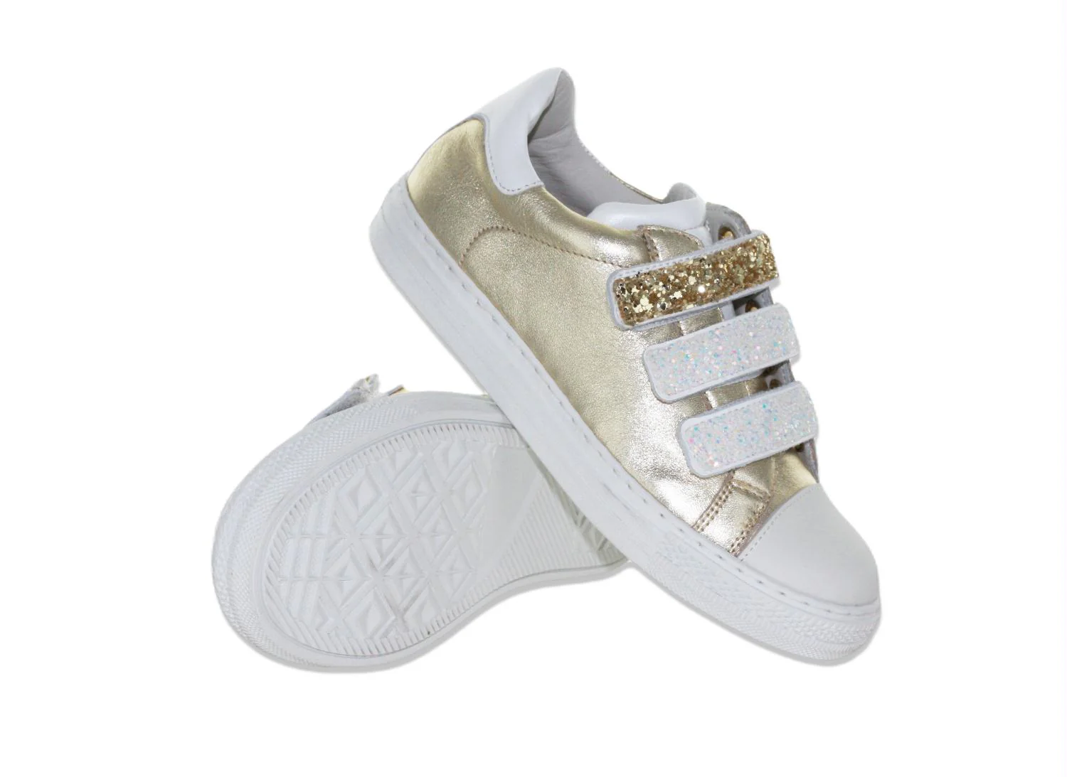 Zecchino D'oro - Zecchino D'oro Kinderschoenen - Goud | F14-4441 GOLD - Afbeelding 4